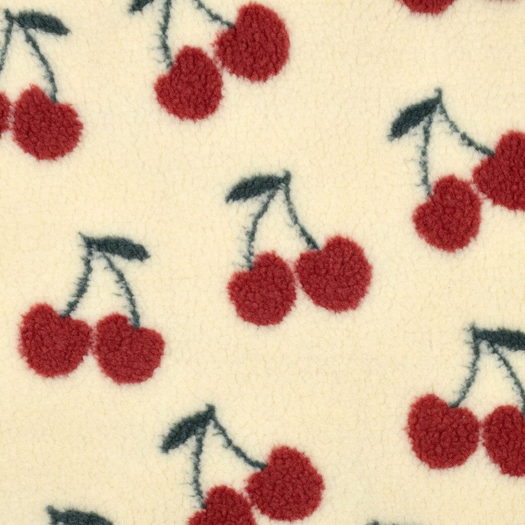 Teddy Jacquard | Ivory Teddy Cherry Poppy 