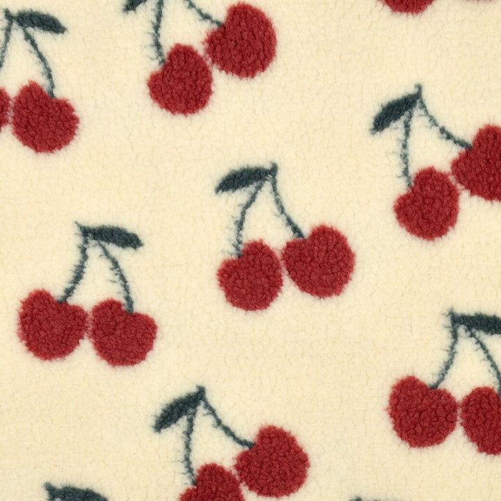 Teddy Jacquard | Ivory Teddy Cherry Poppy 