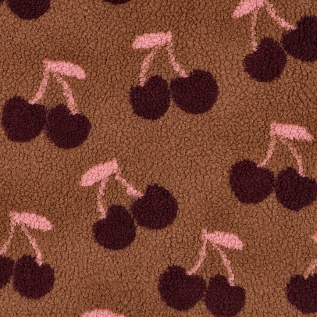 Teddy Jacquard | Caramel Teddy Cherry Poppy 