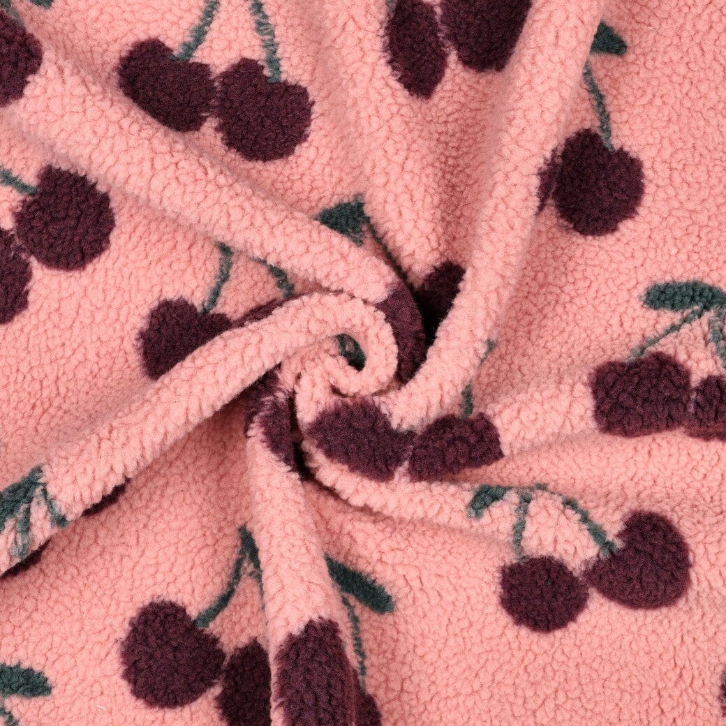 Teddy Jacquard | Blush Teddy Cherry Poppy 