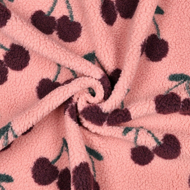 Teddy Jacquard | Blush Teddy Cherry Poppy 