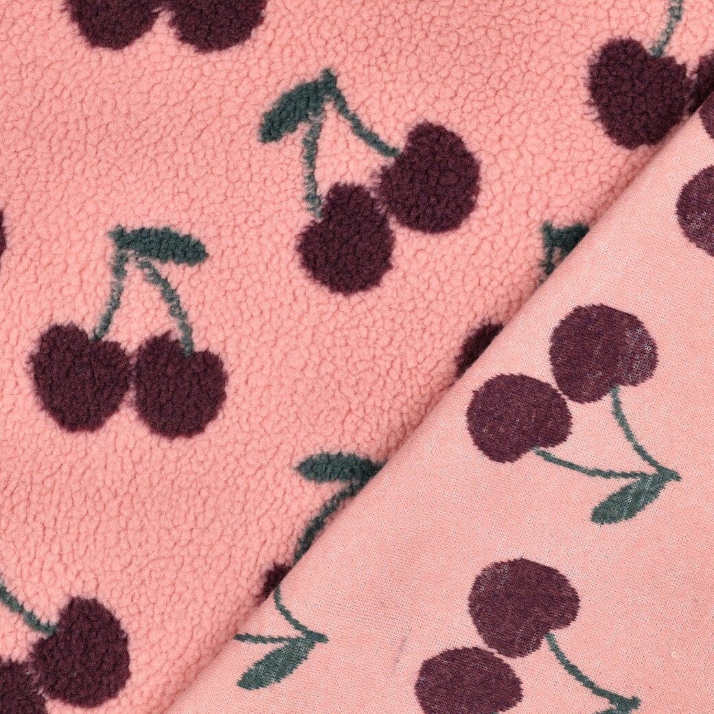 Teddy Jacquard | Blush Teddy Cherry Poppy 