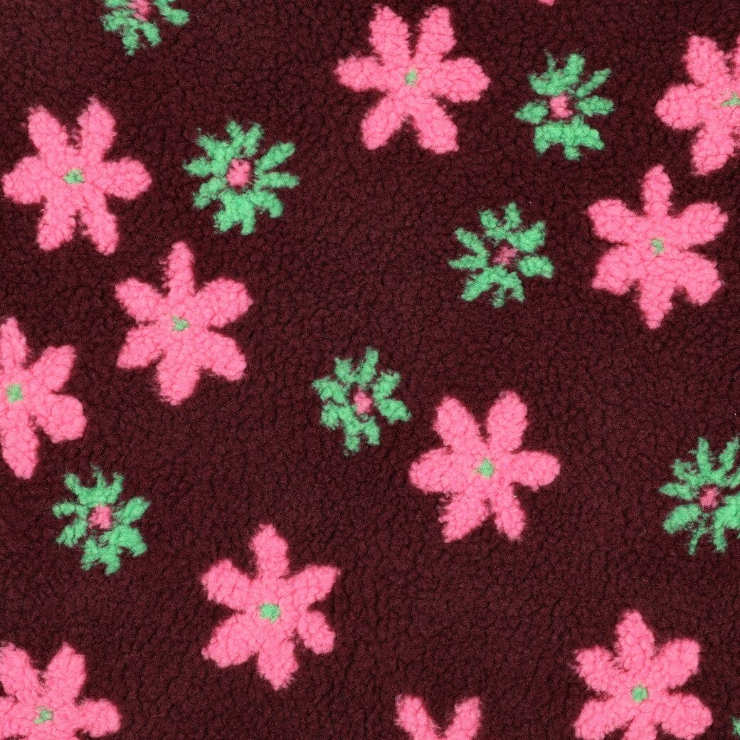 Teddy Jacquard | Burgundy Teddy Blossom Poppy 
