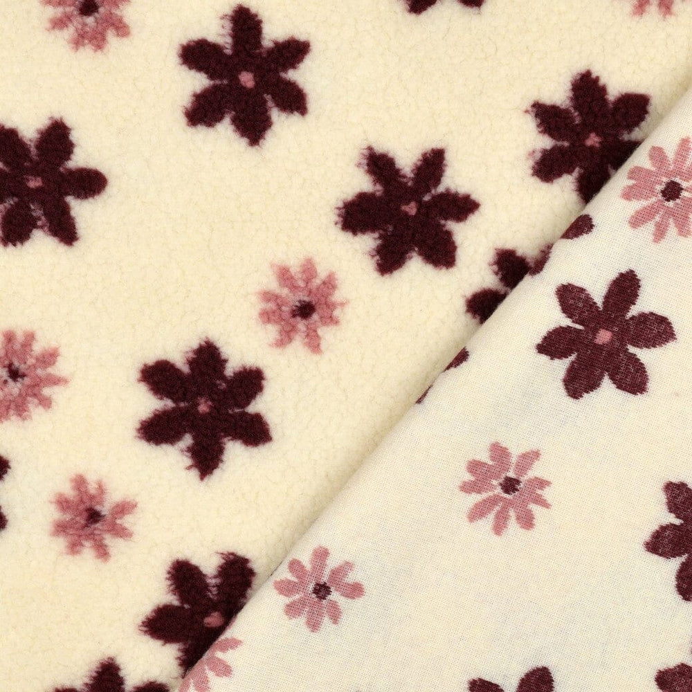 Teddy Jacquard | Ivory Teddy Blossom Poppy 