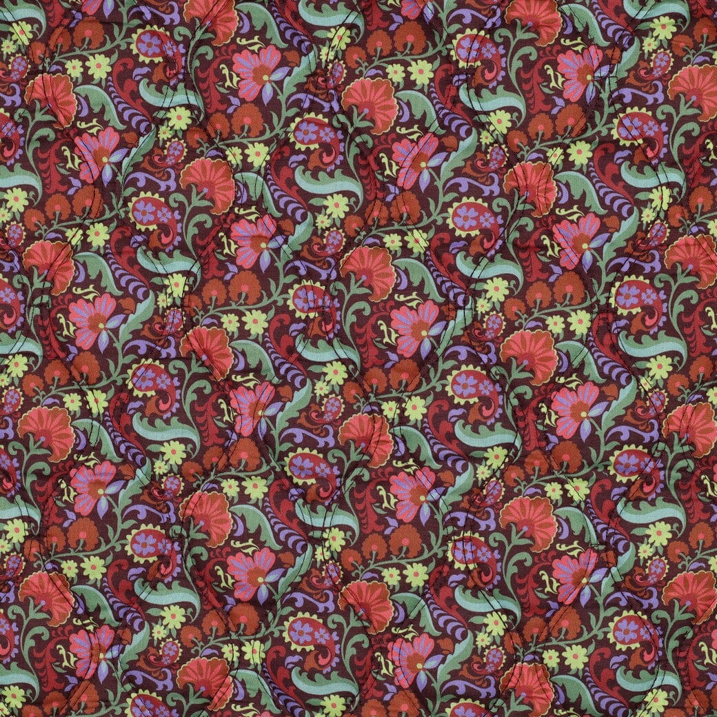 Gesteppte Baumwoll-Voile - Mulberry Folk Quilt