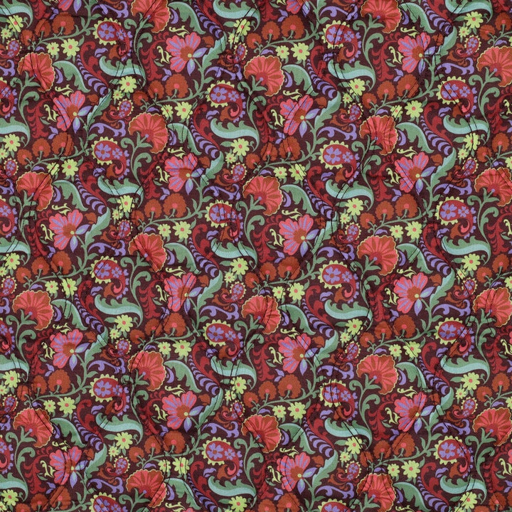 Gesteppte Baumwoll-Voile - Mulberry Folk Quilt