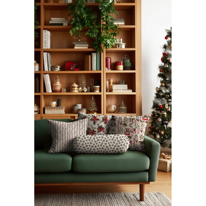 Canvas | Weihnachten | Vintage Briefmarken & Weihnachtsmotive Fadenwunsch 