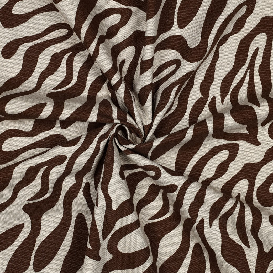 Canvas | Urban Zebra | Braun