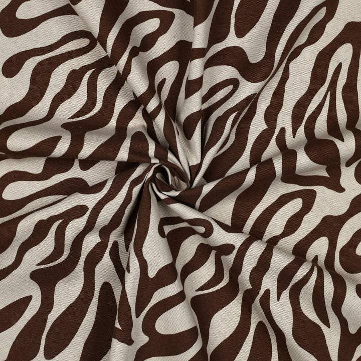 Canvas | Urban Zebra | Braun