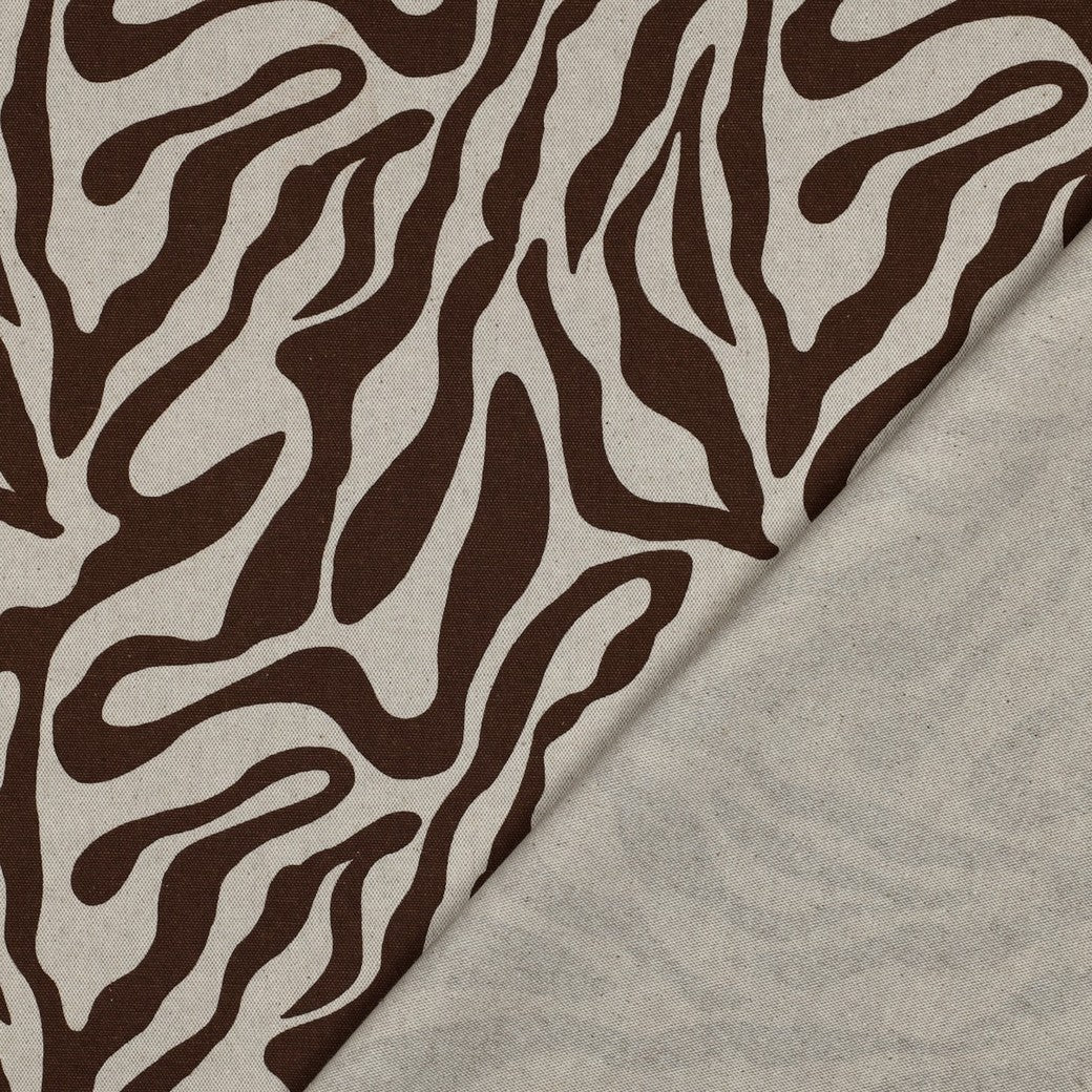 Canvas | Urban Zebra | Braun