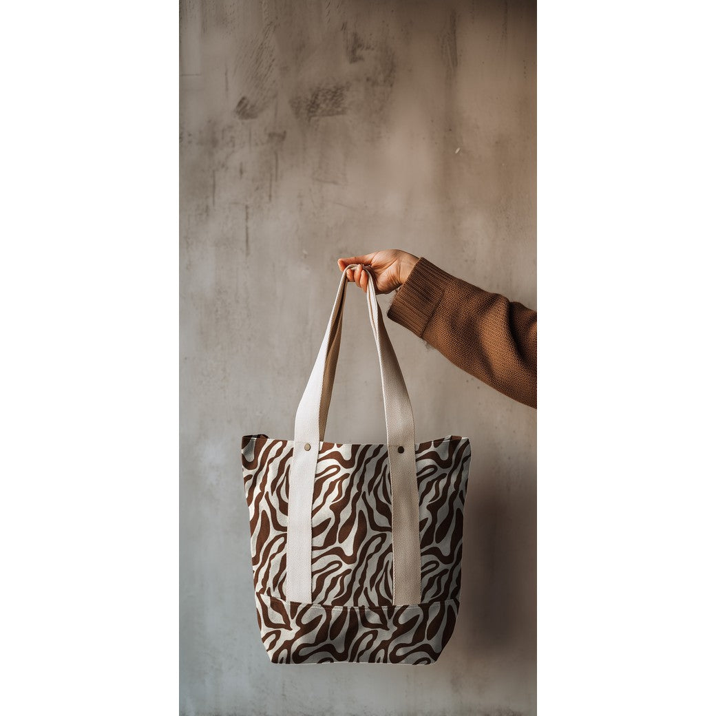 Canvas | Urban Zebra | Braun