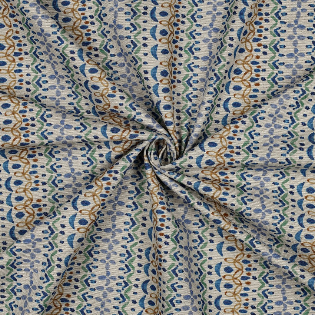 Canvas | Nordic Bloom Stripes | Natur