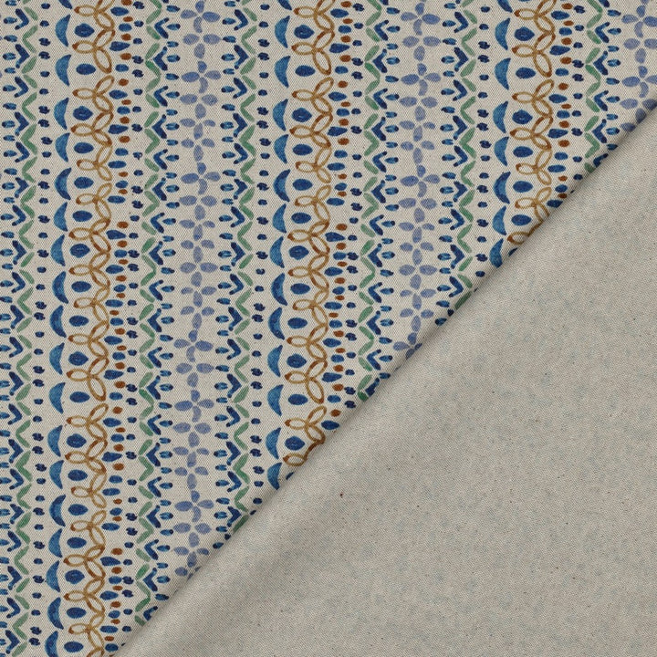 Canvas | Nordic Bloom Stripes | Natur