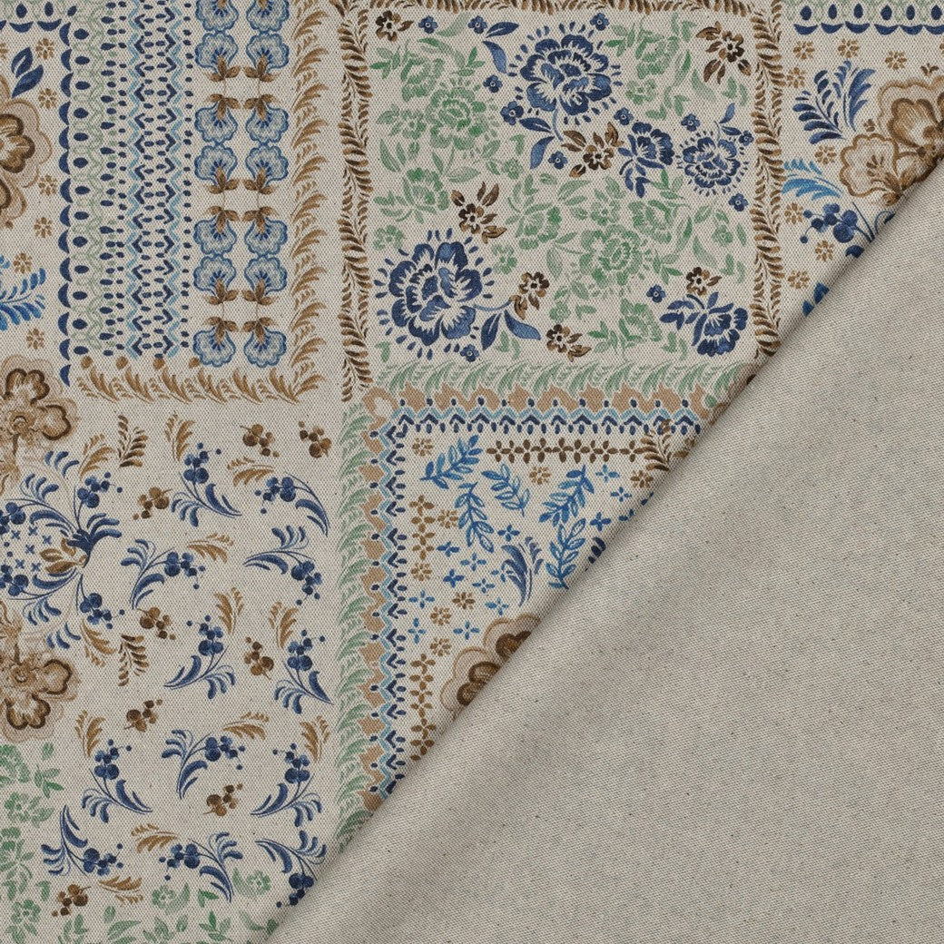 Canvas | Nordic Bloom Patchwork| Natur