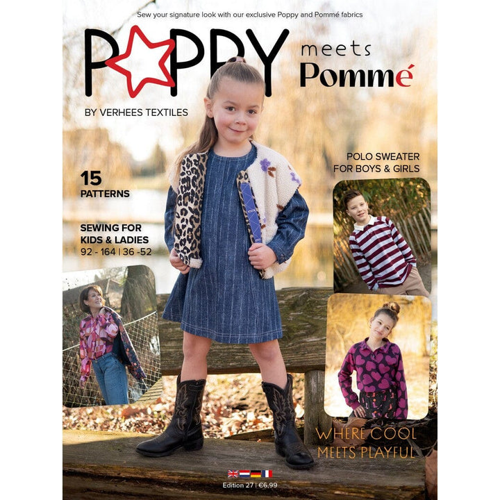 Poppy Nähmagazin 27 – Schnittmuster für Kinder und Damen