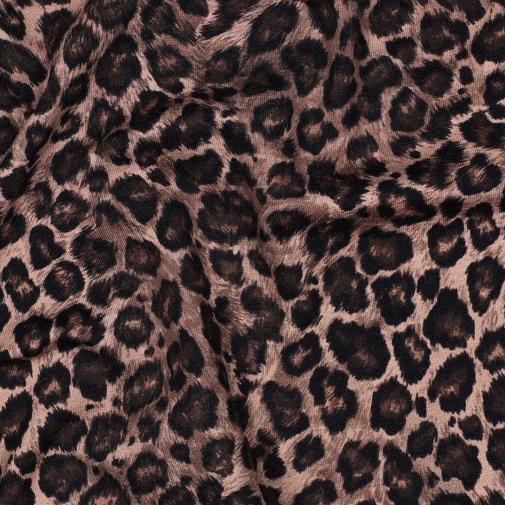 Jersey Leopardenliebe | Braun