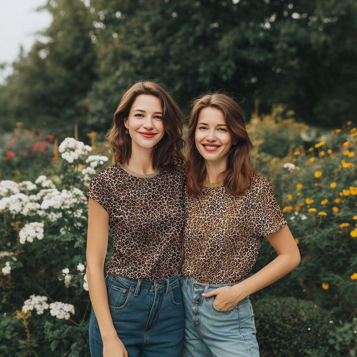 Jersey Leopardenliebe | Braun