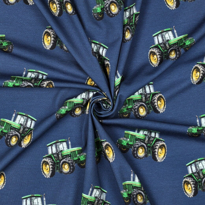 Jersey | „Farm Tractor“ – Dunkelblau | Traktoren Fadenwunsch 