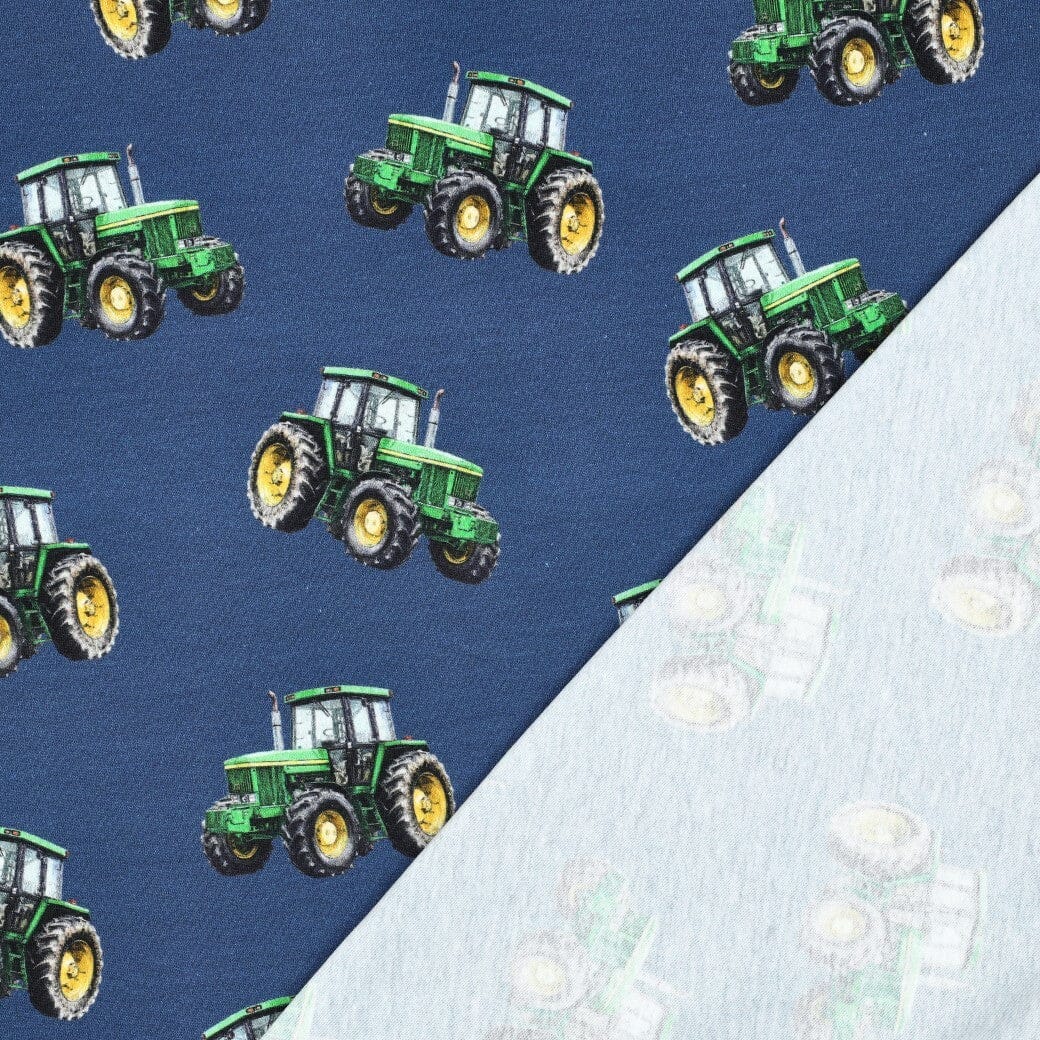 Jersey | „Farm Tractor“ – Dunkelblau | Traktoren Fadenwunsch 