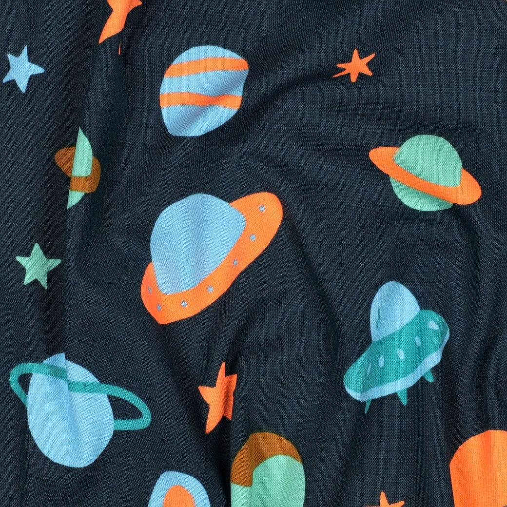 Jersey | „Neon Space“ – Dunkelblau Fadenwunsch 