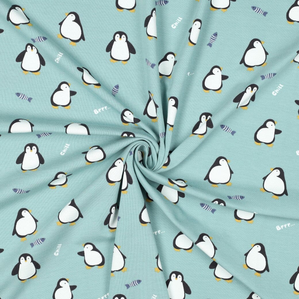 Jersey | „Chilly Penguins“ – Mint Fadenwunsch 