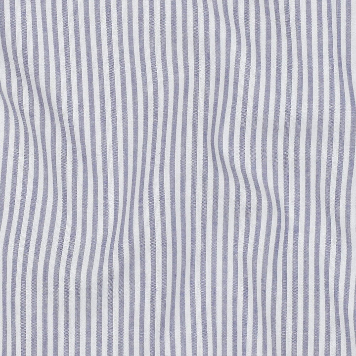Baumwolle "Fine Lines" - Lavendel | Streifen garngefärbt Fadenwunsch 