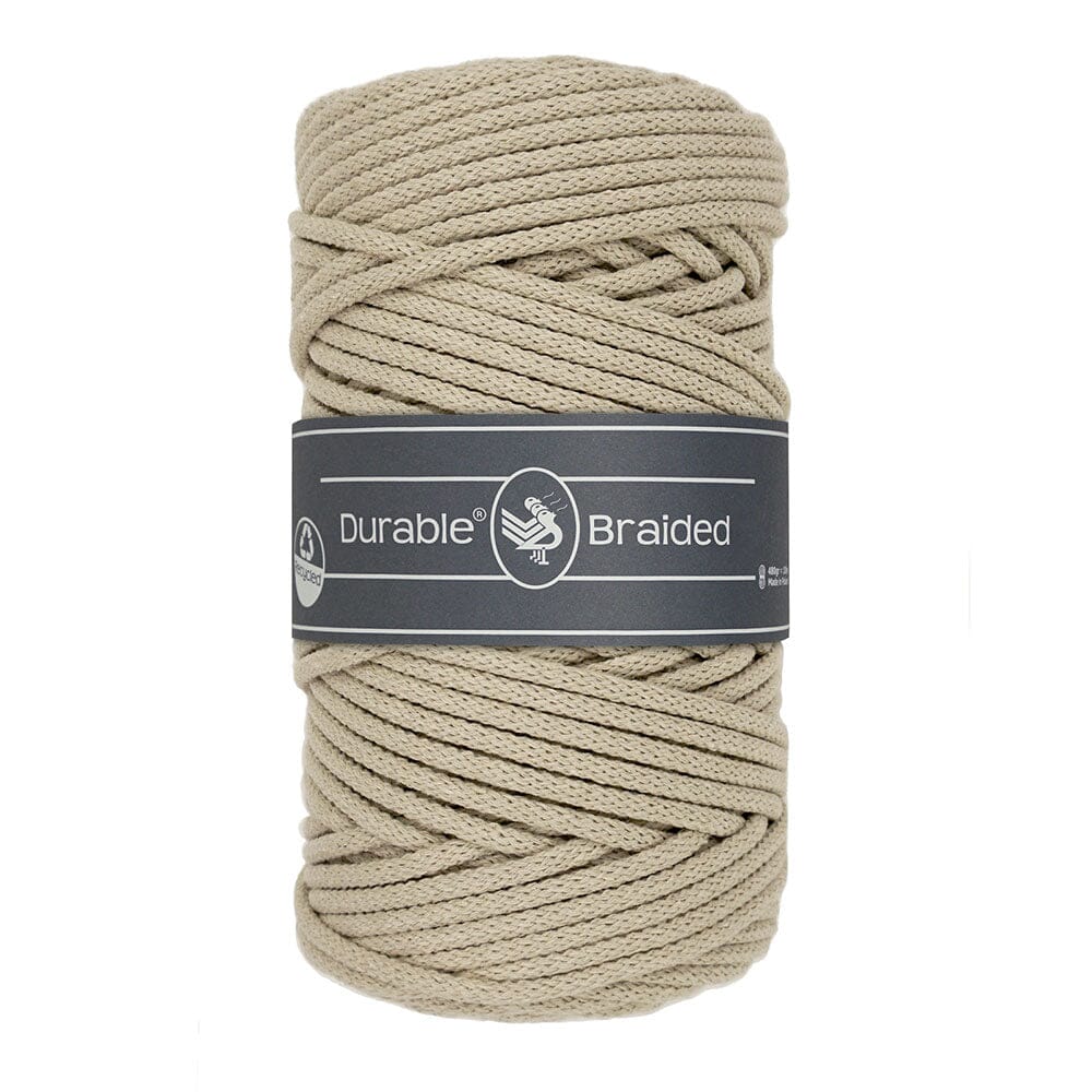 Makramee- & Häkelgarn |Durable Braided | Weißer Pfeffer 2215 Fadenwunsch 