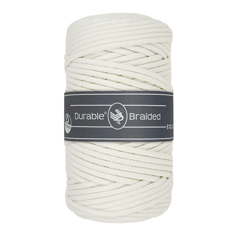 Makramee- & Häkelgarn |Durable Braided | Weiß 310 Fadenwunsch 