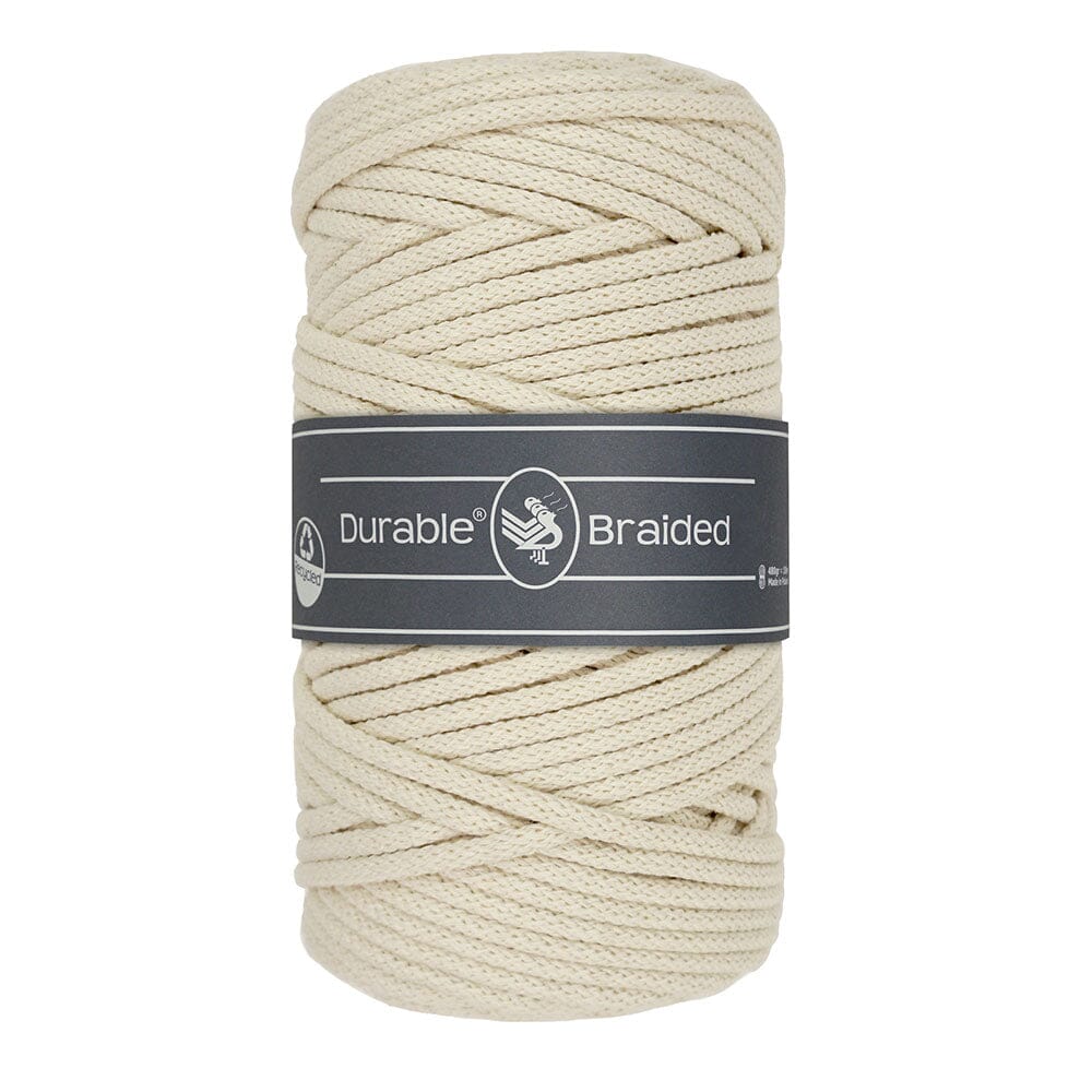 Makramee- & Häkelgarn |Durable Braided | Elfenbein 326 Fadenwunsch 