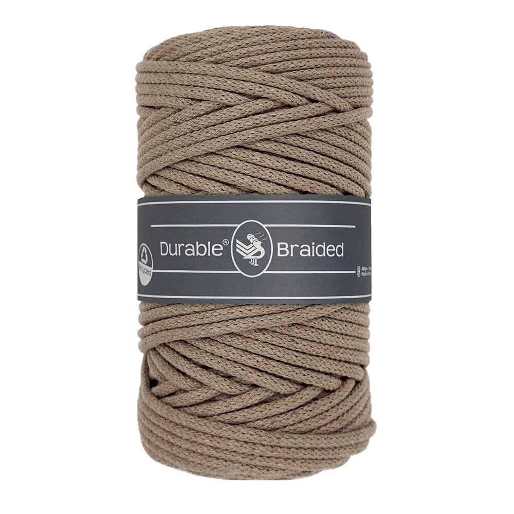 Makramee- & Häkelgarn |Durable Braided | Taupe 343 Fadenwunsch 