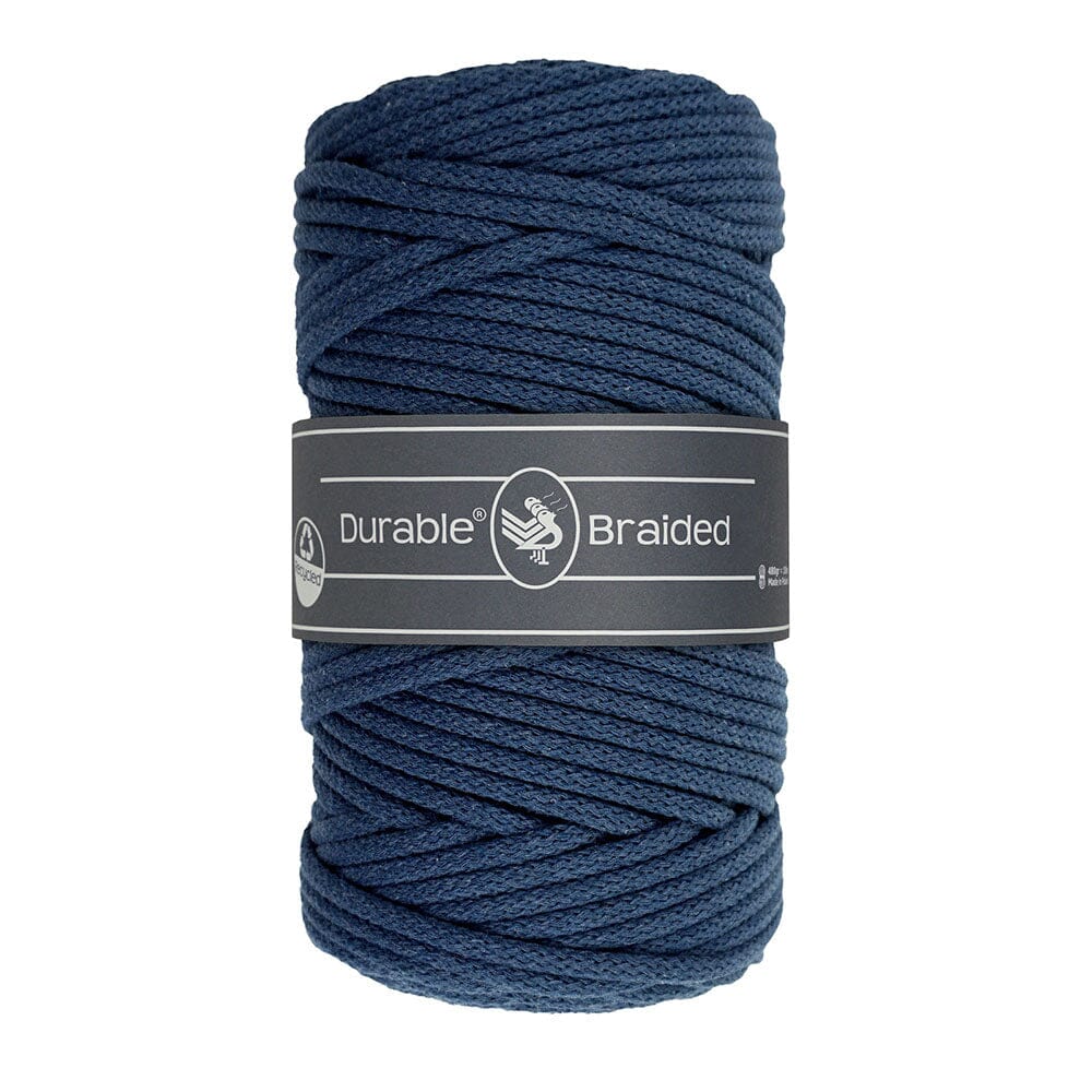 Makramee- & Häkelgarn |Durable Braided | Jeans 370 Fadenwunsch 