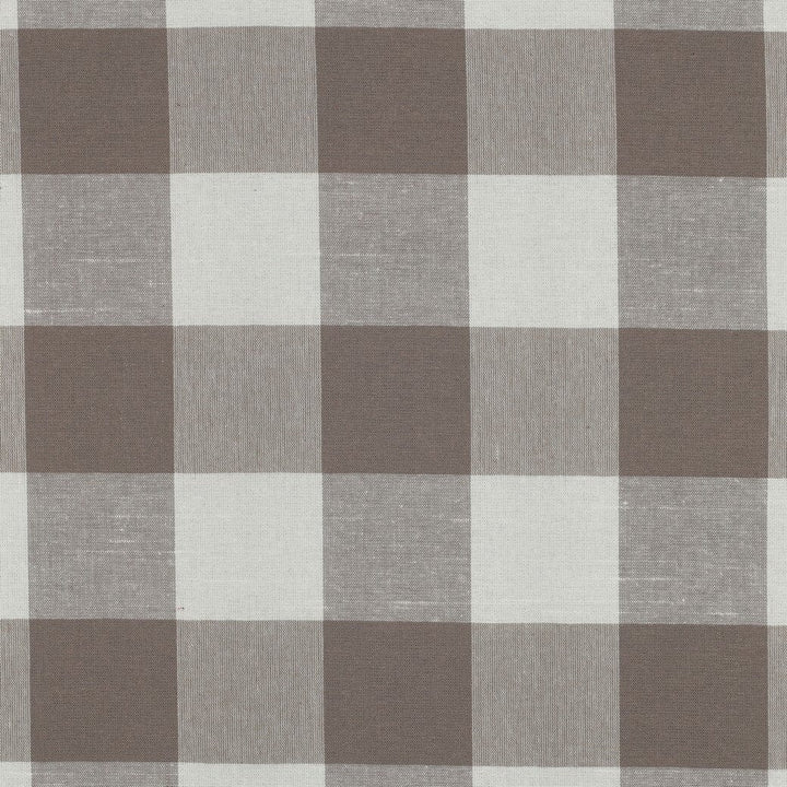 Baumwollstoff Beige | Karo garngefärbt Fadenwunsch 