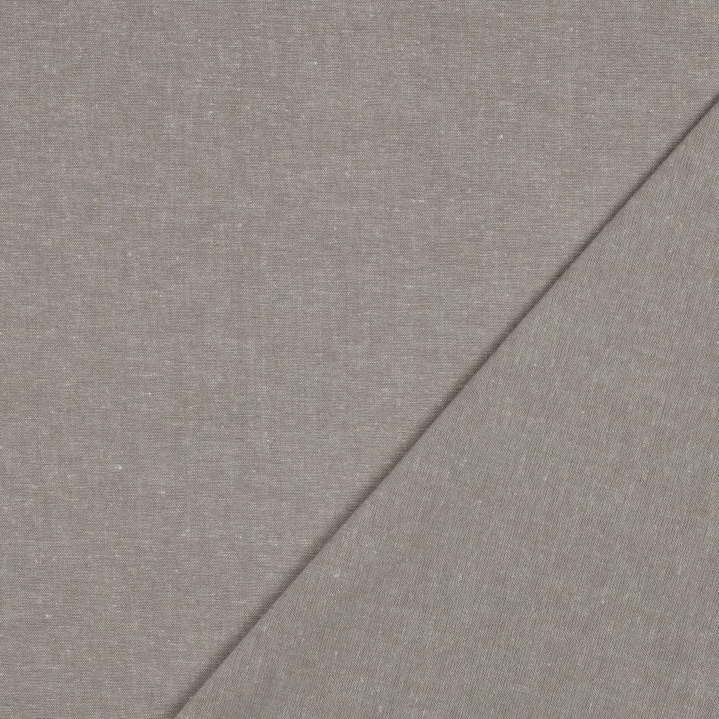 Baumwollstoff Beige | Meliert garngefärbt