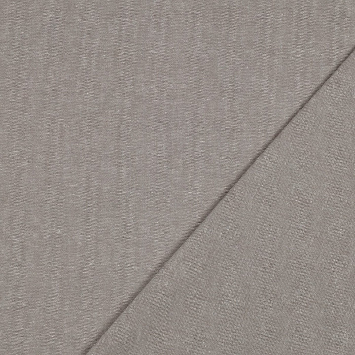 Baumwollstoff Beige | Meliert garngefärbt