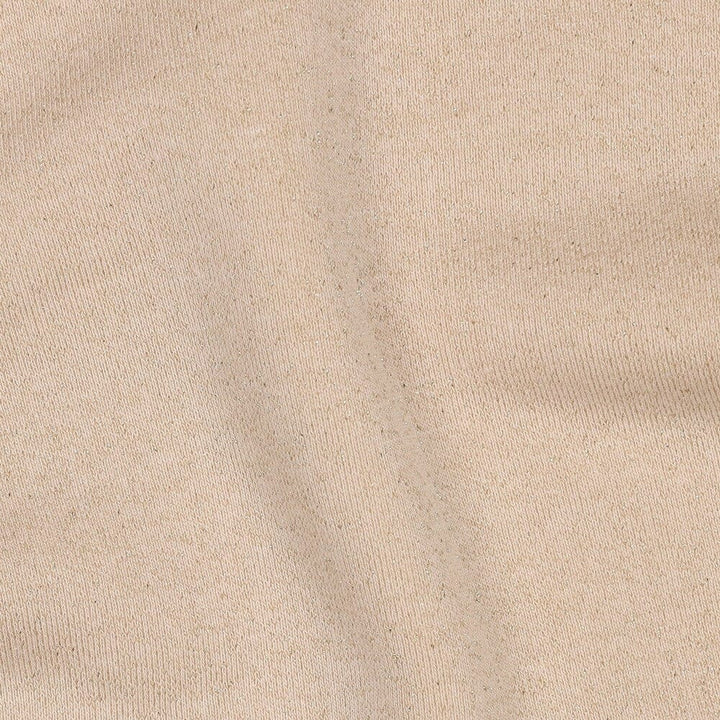 Sweat Lurex | Lachs| meliert mit Gold Glitzereffekt Fadenwunsch 