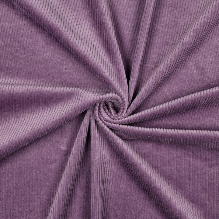 Feincord Stretch uni – Rauchflieder Fadenwunsch 