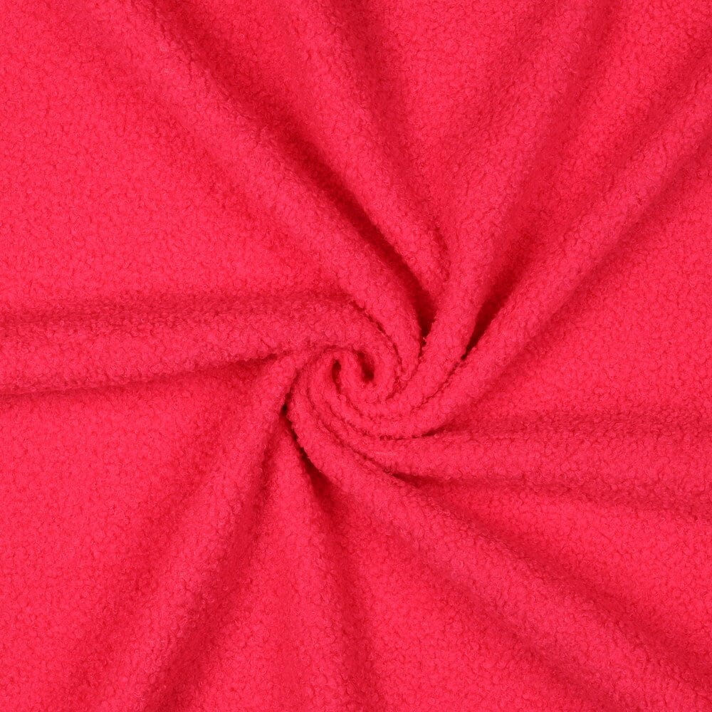 Teddy Fleece - Neon Pink Fadenwunsch 