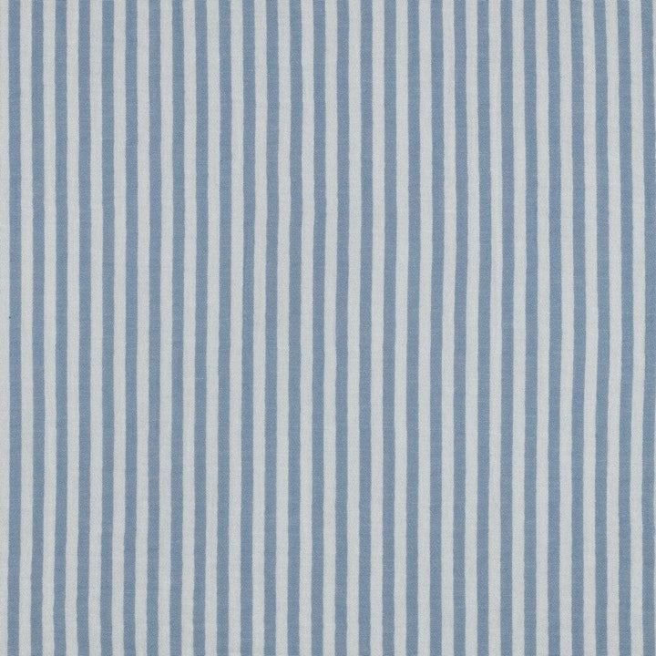 Musselin „Soft Stripes“ – Blau | garngefärbte Streifen Fadenwunsch 