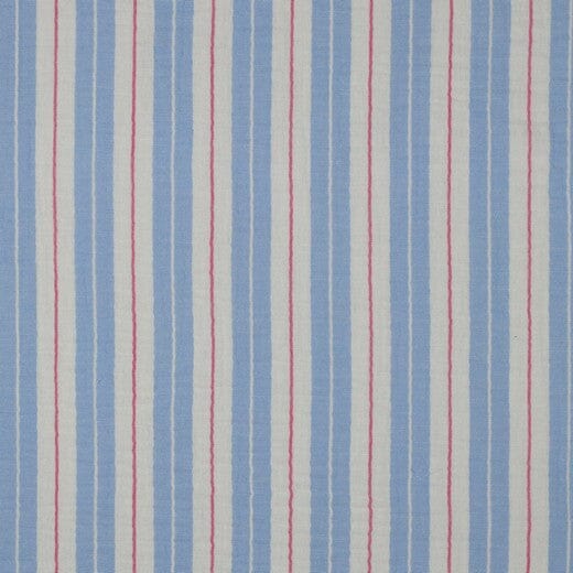 Musselin "Streifen Blau" Swafing 