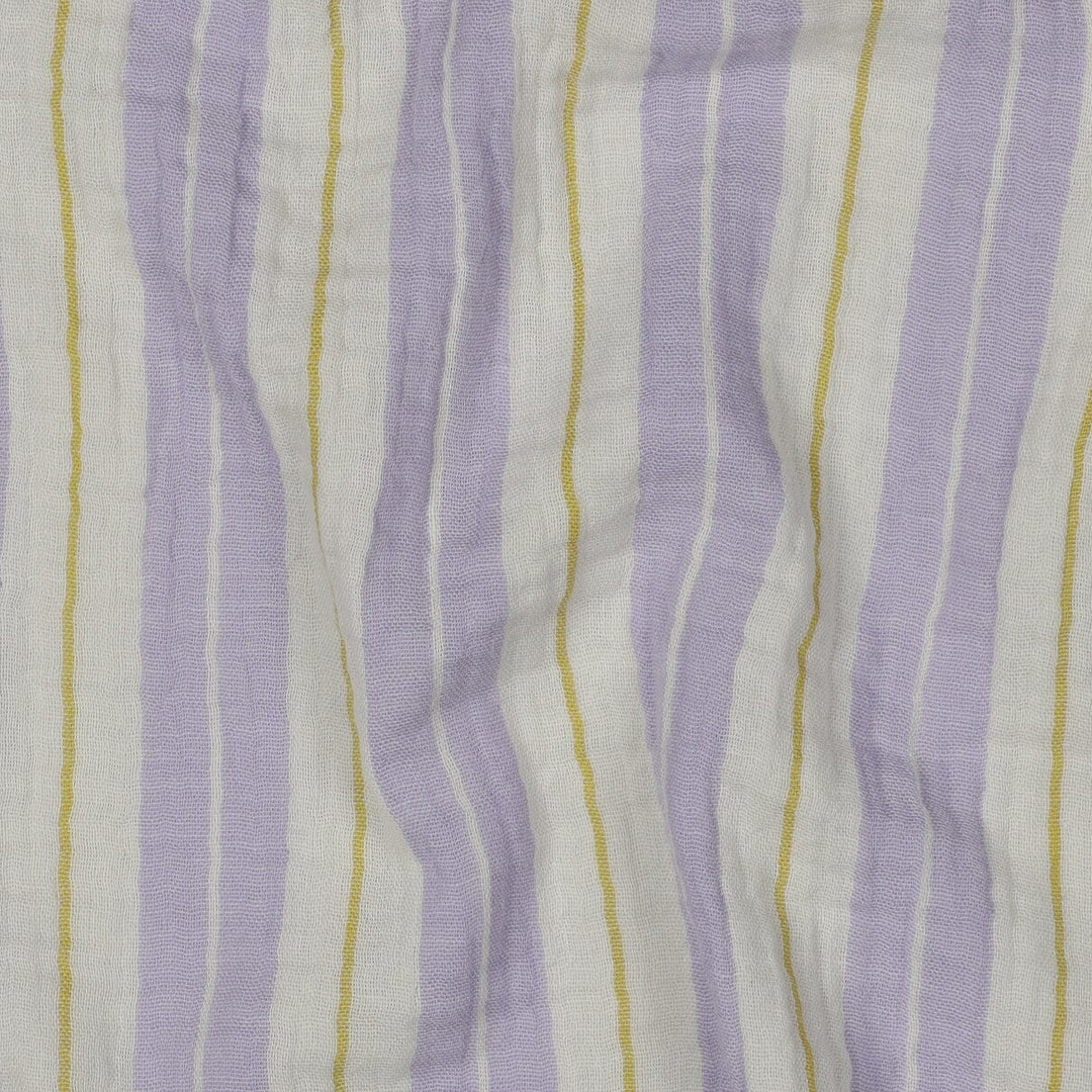 Musselin "Streifen Flieder" Swafing 