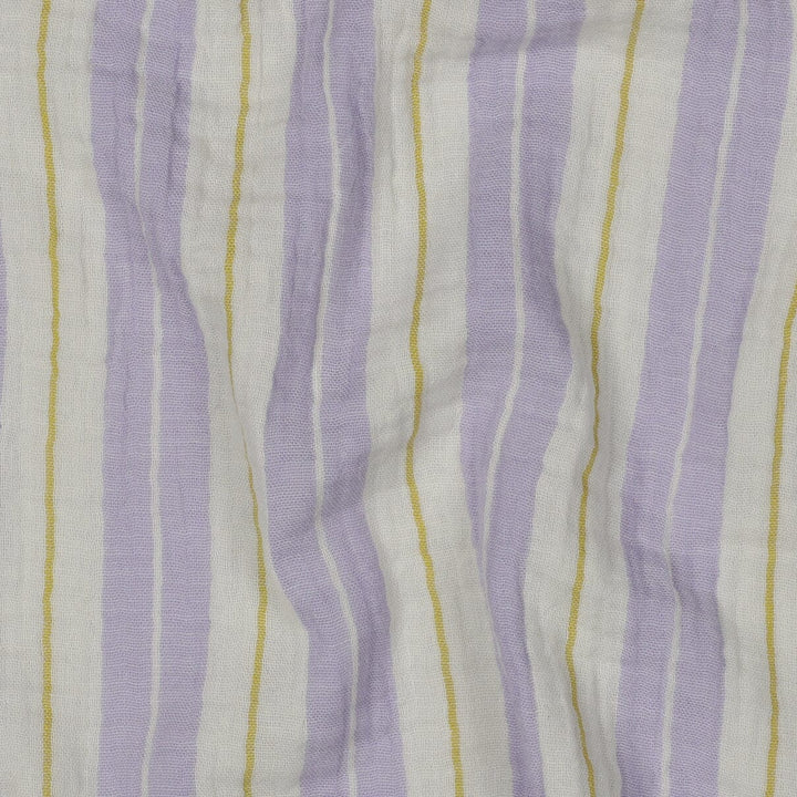 Musselin "Streifen Flieder" Swafing 