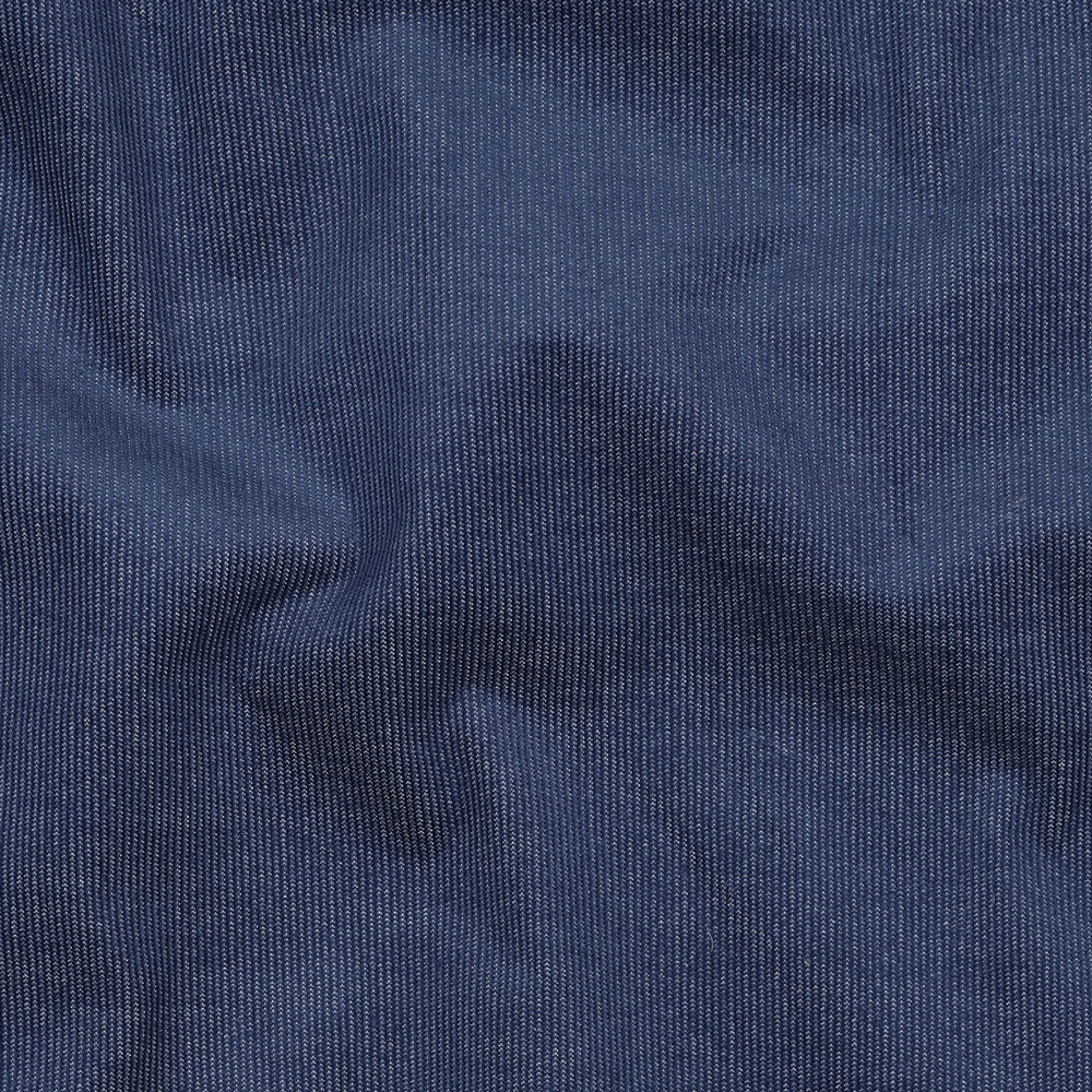 Feiner Babycord Denim | Blau