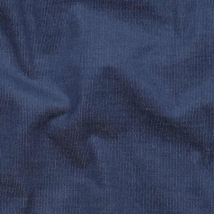 Feiner Babycord Denim | Blau