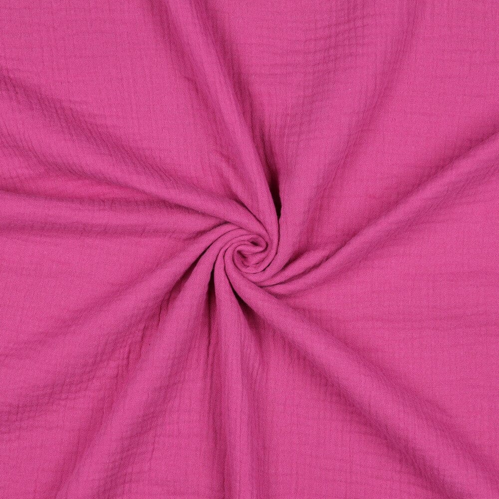 Musselin | Double Gauze | Pink | Bio-Qualität Fadenwunsch 