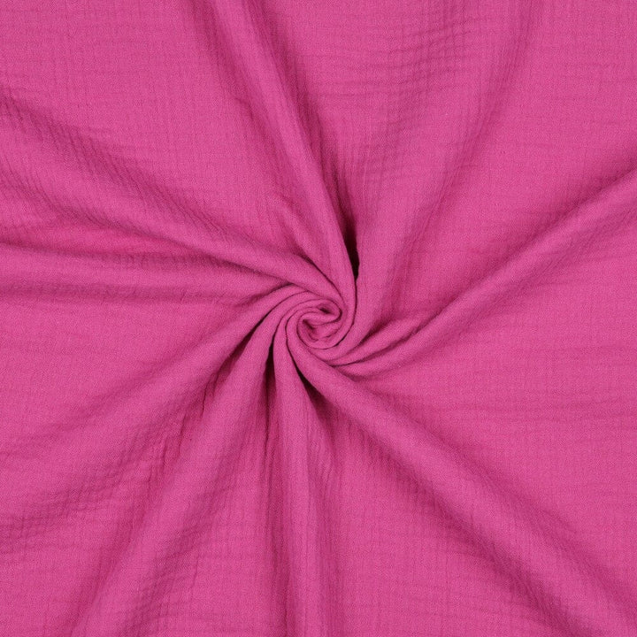 Musselin | Double Gauze | Pink | Bio-Qualität Fadenwunsch 