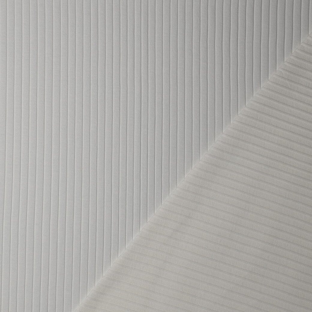 Rib-Jersey uni grob - Ecru Fadenwunsch 