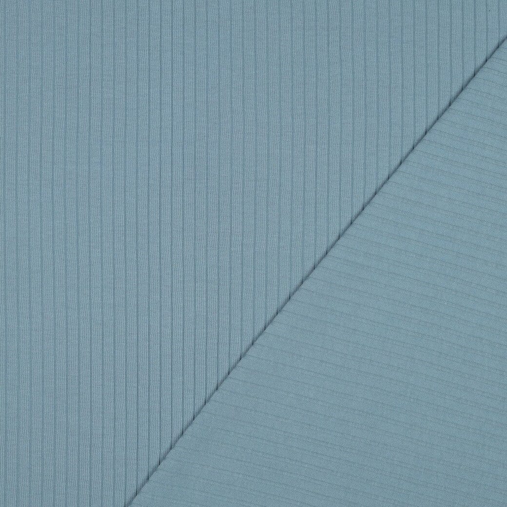 Rib-Jersey uni grob - Jeansblau Fadenwunsch 