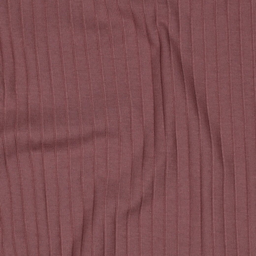 Rib-Jersey uni grob - Mauve