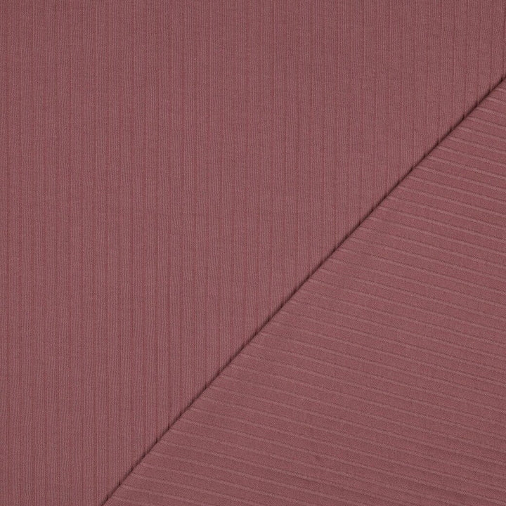 Rib-Jersey uni grob - Mauve