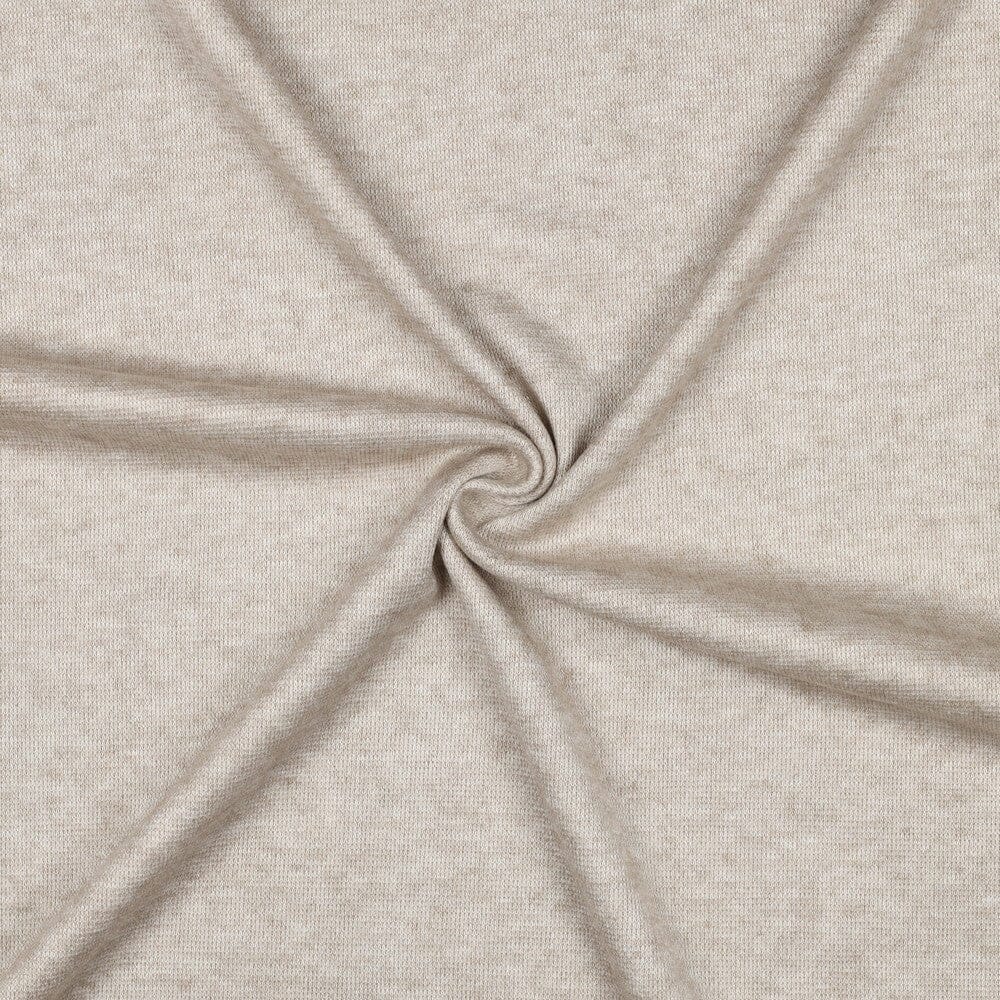 Strickstoff | Beige Meliert | weich & zeitlos Fadenwunsch 